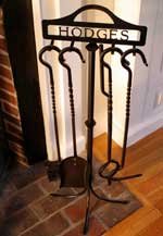 iron fireplace tools